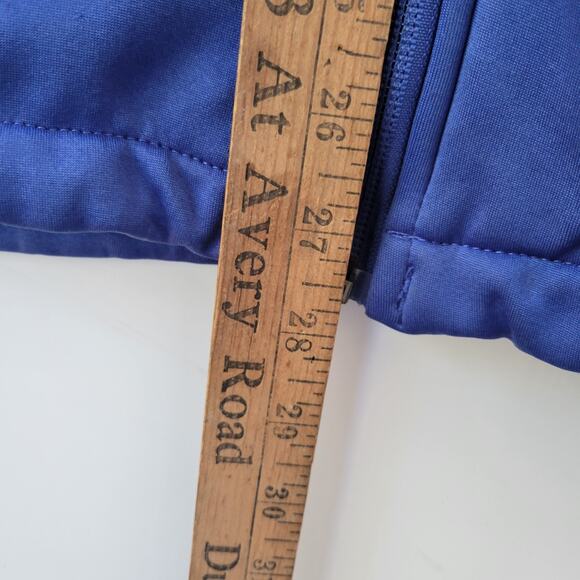 Unisex XLarge Jacket Rivers End Bud Light Emblem Royal Blue Inside Pockets - Picture 3 of 11